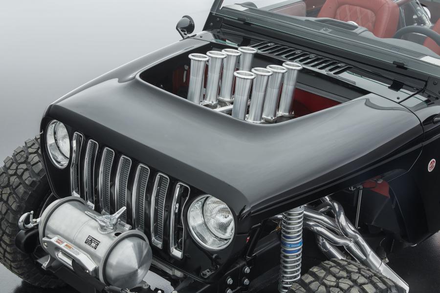 Детали экстерьера Jeep Quicksand Concept (JK) 2017 года  (фото 14 из 25)